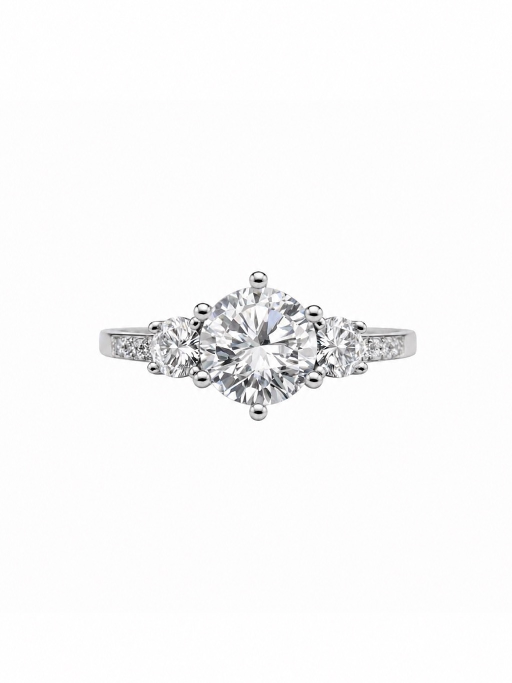 3 Ct Moissanite Diamond Ring 3 Ct Moissanite Diamond Ring